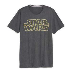 NWT - Old Navy Star Wars Men’s Graphic T-Shirt, Dark Heather Gray – Size M
